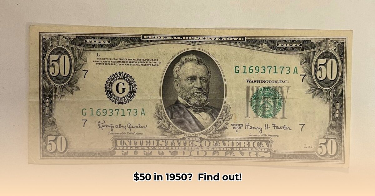 how-much-was-50-dollars-worth-in-1950